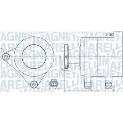 Alternátor MAGNETI MARELLI 063731999010