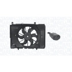 Ventilátor chladenia motora MAGNETI MARELLI 069422822010