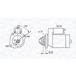 Štartér MAGNETI MARELLI 063187001010