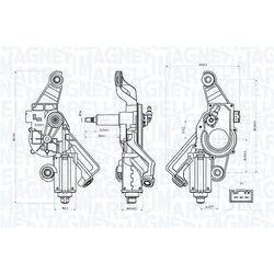 Motor stieračov MAGNETI MARELLI 064072100010