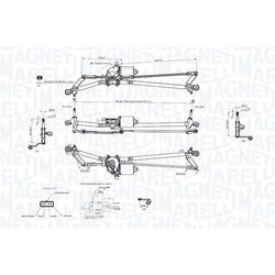 Systém čistenia skiel MAGNETI MARELLI 064351742010 - obr. 2