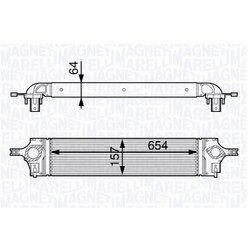 Chladič plniaceho vzduchu MAGNETI MARELLI 351319202320