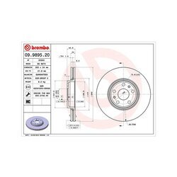 Brzdový kotúč MAGNETI MARELLI 360406110200