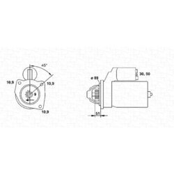 Štartér MAGNETI MARELLI 943252232010