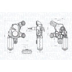 Motor stieračov MAGNETI MARELLI 064075000010