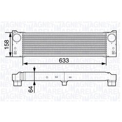 Chladič plniaceho vzduchu MAGNETI MARELLI 351319202420