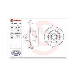 Brzdový kotúč MAGNETI MARELLI 360406009700