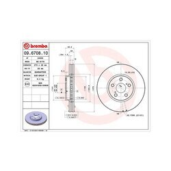 Brzdový kotúč MAGNETI MARELLI 360406047700