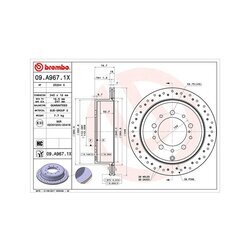 Brzdový kotúč MAGNETI MARELLI 360406080002