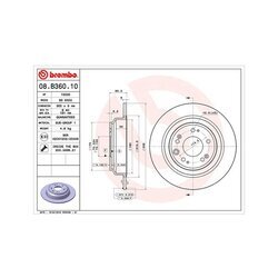 Brzdový kotúč MAGNETI MARELLI 360406120100