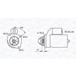 Štartér MAGNETI MARELLI 063280005010