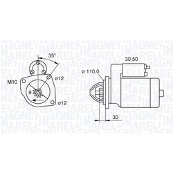 Štartér MAGNETI MARELLI 063522187740