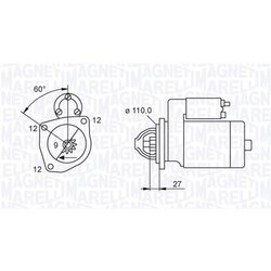 Štartér MAGNETI MARELLI 063720039010