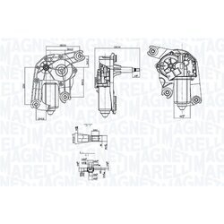 Motor stieračov MAGNETI MARELLI 064074000010