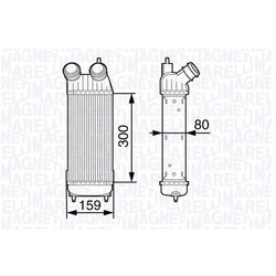 Chladič plniaceho vzduchu MAGNETI MARELLI 351319202310