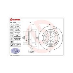 Brzdový kotúč MAGNETI MARELLI 360406120001