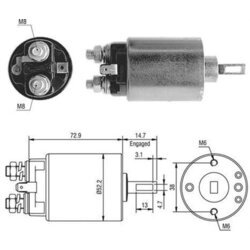 Elektromagnetický spínač pre štartér MAGNETI MARELLI 940113050408