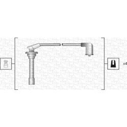 Sada zapaľovacích káblov MAGNETI MARELLI 941318111104
