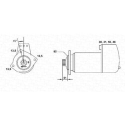 Štartér MAGNETI MARELLI 943252236010