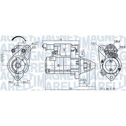 Štartér MAGNETI MARELLI 063721458010