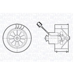 Vnútorný ventilátor MAGNETI MARELLI 069412678010