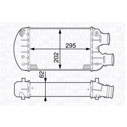 Chladič plniaceho vzduchu MAGNETI MARELLI 351319203310