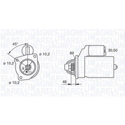 Štartér MAGNETI MARELLI 063206834010