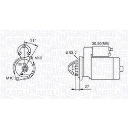 Štartér MAGNETI MARELLI 063721044010