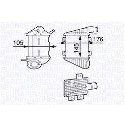 Chladič plniaceho vzduchu MAGNETI MARELLI 351319202190