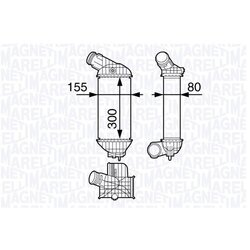 Chladič plniaceho vzduchu MAGNETI MARELLI 351319202870