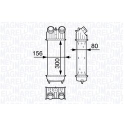 Chladič plniaceho vzduchu MAGNETI MARELLI 351319203000