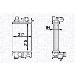 Chladič plniaceho vzduchu MAGNETI MARELLI 351319203030