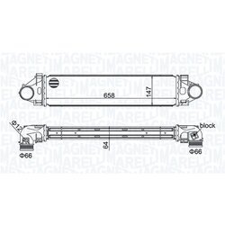 Chladič plniaceho vzduchu MAGNETI MARELLI 351319205940