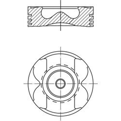 Piest MAHLE 001 PI 00177 000 - obr. 1