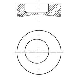 Piest MAHLE 004 51 00 - obr. 1