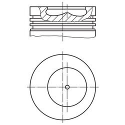 Piest MAHLE 009 34 00 - obr. 1