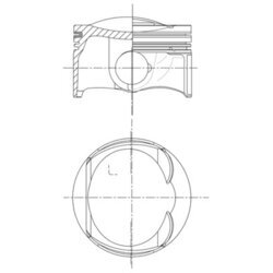 Piest MAHLE 028 PI 00156 000