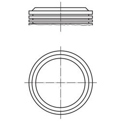 Piest MAHLE 039 53 00 - obr. 1