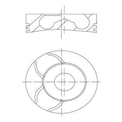 Piest MAHLE 039 PI 00115 000