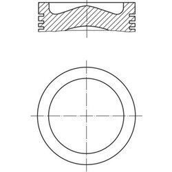 Piest MAHLE 039 PI 00125 000 - obr. 1