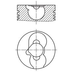 Piest MAHLE 228 29 10 - obr. 1