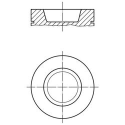 Piest MAHLE 229 49 00 - obr. 1