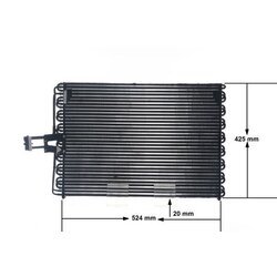 Kondenzátor klimatizácie MAHLE AC 153 000S - obr. 10