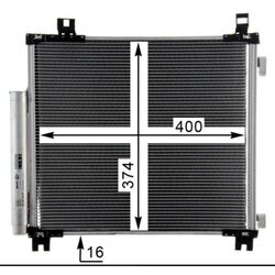 Kondenzátor klimatizácie MAHLE AC 825 000P - obr. 9