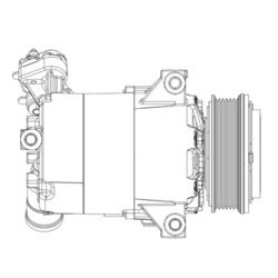 Kompresor klimatizácie MAHLE ACP 556 000P - obr. 8