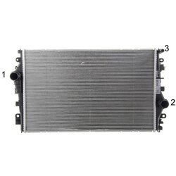 Chladič motora MAHLE CR 1658 000P - obr. 1