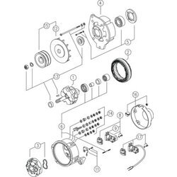 Alternátor MAHLE MG 392 - obr. 3