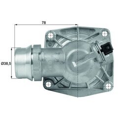 Termostat chladenia MAHLE TM 16 105 - obr. 2