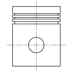 Piest MAHLE 001 55 02 - obr. 1