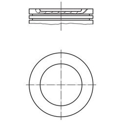 Piest MAHLE 002 04 02 - obr. 1